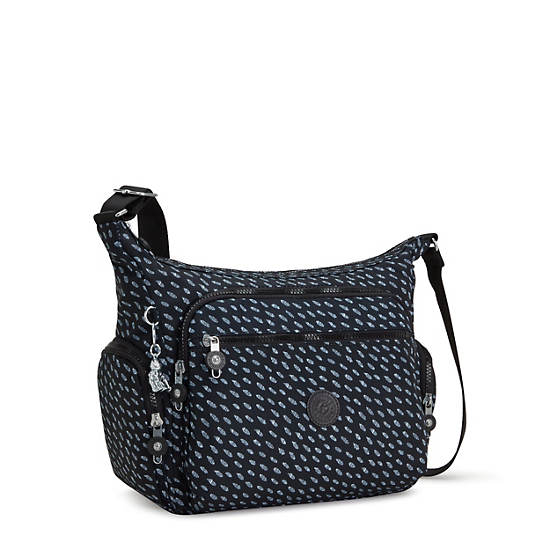 Kipling Gabbie Printed Crossbody Väska Svarta | SE 2054BE